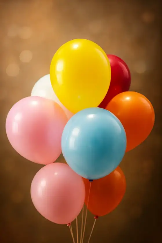 ลูกโป่งเบอร์สามหนาเป็นลูกโป่งที่สามารถนำไปอัดแก๊สได้