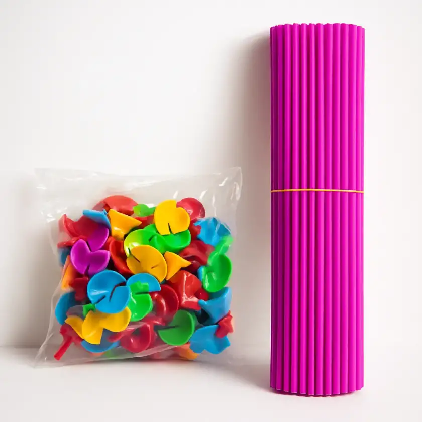 ก้านและจุกใส่ลูกโป่ง