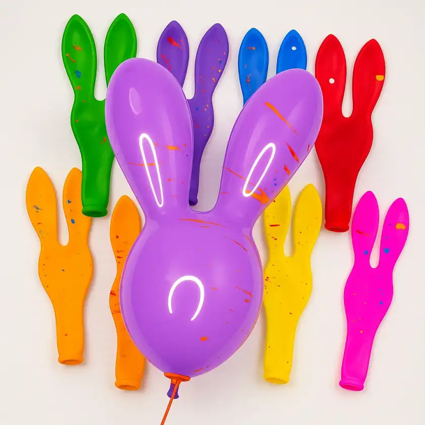 ลูกโป่งกระต่ายเนื้อบาง