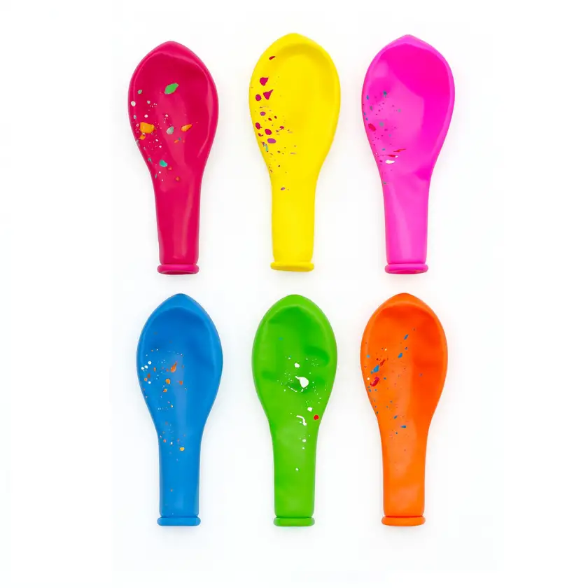 ลูกโป่งกลมเนื้อบางเบอร์สอง